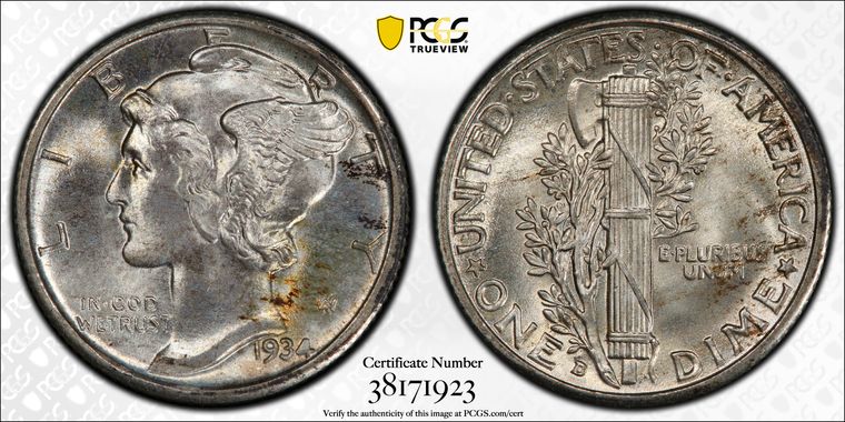 Cert 38171923 - Coin Image