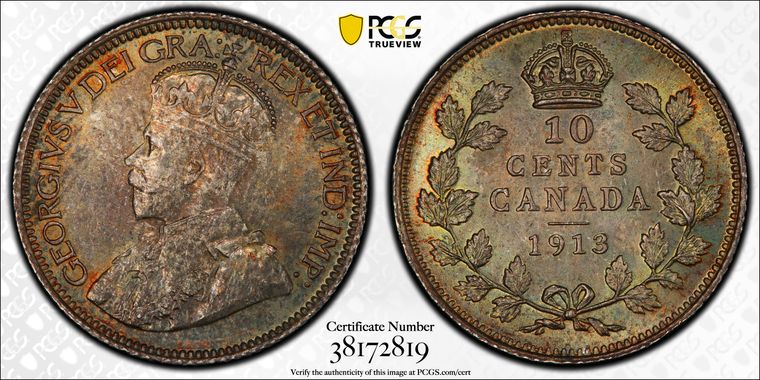 Cert 38172819 - Coin Image