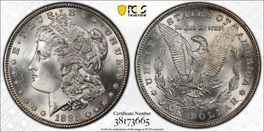 1885 $1 MS64