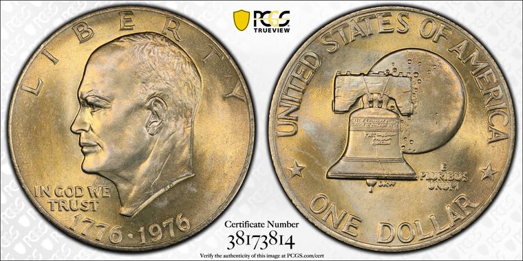 Cert 38173814 - Coin Image