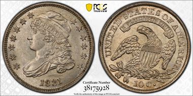 1831 10C MS64