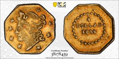 1856 G25C BG-107 MS62