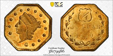 1869 G25C BG-748 MS62