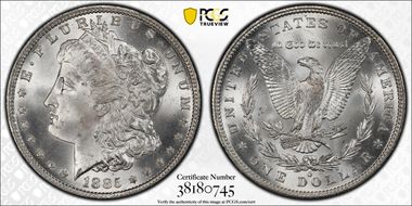 1885-O $1 MS67