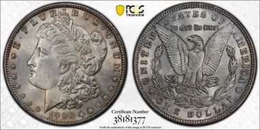 1896 $1 MS64
