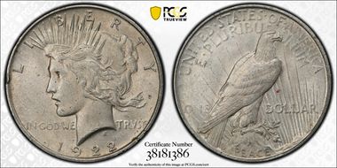 1922 $1 N1