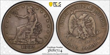 1882 T$1 Trade PR20