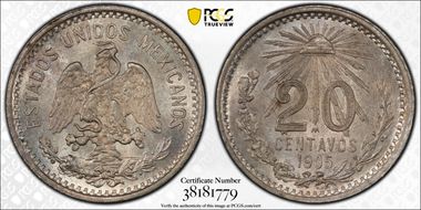 1905-M 20C KM-435 MS66