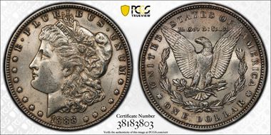 1888 $1 MS61