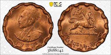 EE1936 (1943-44) 25C KM-36 MS64RD