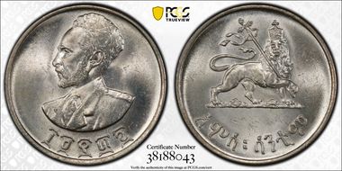 EE1936 (1943-44) 50C Silver MS64