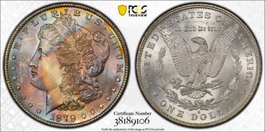 1879-S $1 MS66