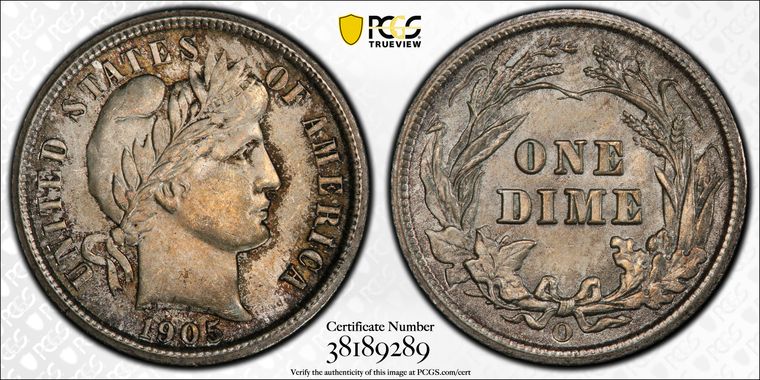 Cert 38189289 - Coin Image