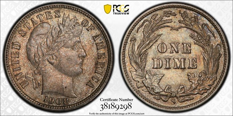 Cert 38189298 - Coin Image