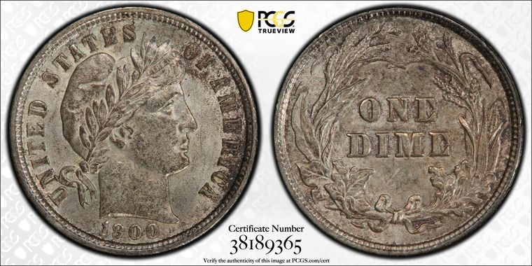 Cert 38189365 - Coin Image