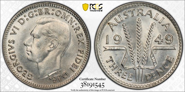 Cert 38191545 - Coin Image