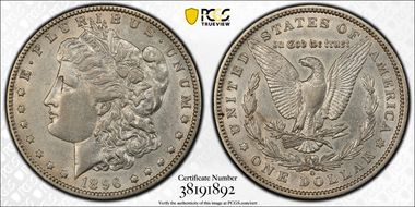 1896-O $1 XF45