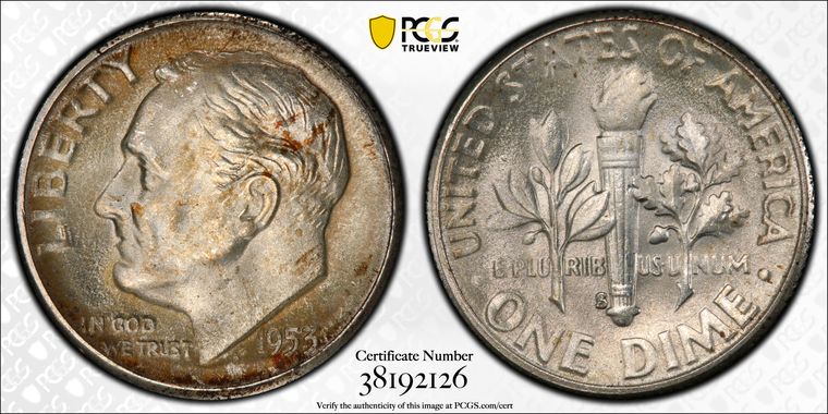 Cert 38192126 - Coin Image