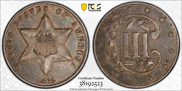 Cert 38192523 - Coin Image