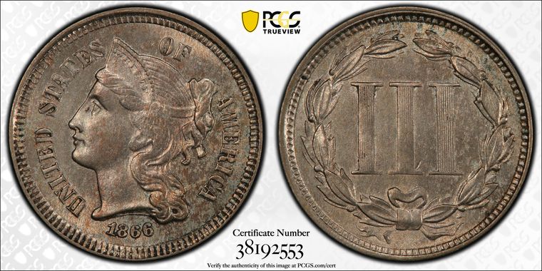 Cert 38192553 - Coin Image