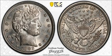 1892 25C MS61