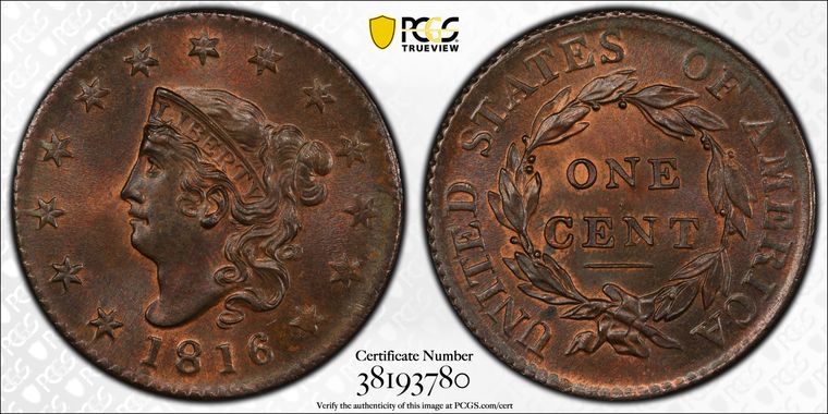 Cert 38193780 - Coin Image