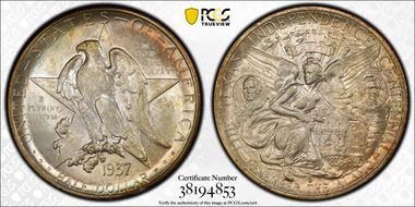 1937-D 50C Texas MS66