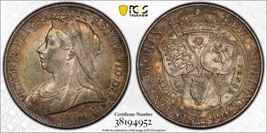 1899 Florin S-3939 AU55