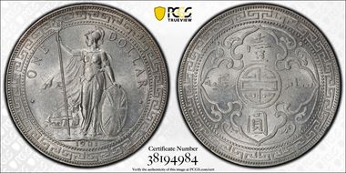 1901/0-B Trade$ Prid-11 OD MS61