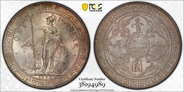 1909/8-B Trade$ Prid-19 OD MS64