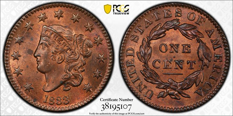 Cert 38195107 - Coin Image