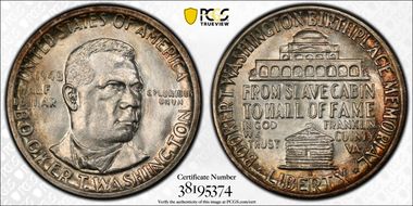 1948-S 50C Booker T. Washington MS66+