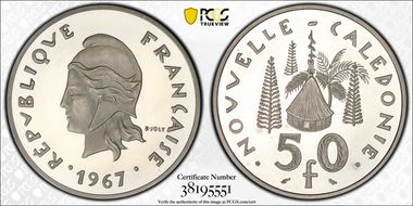 1967 50 Fr Lec-117 Piefort Ag SP64