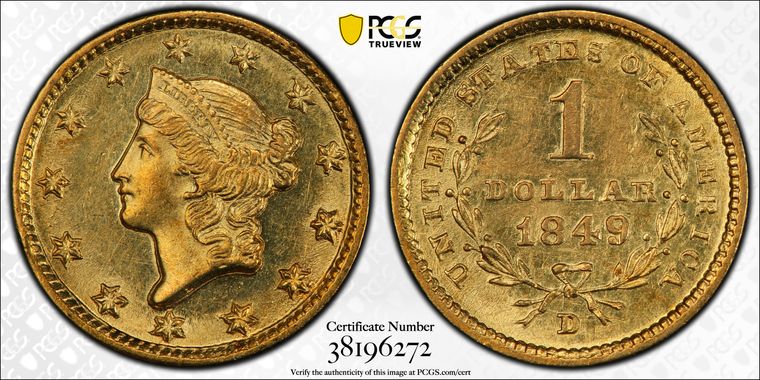 Cert 38196272 - Coin Image