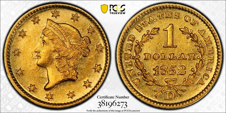 Cert 38196273 - Coin Image