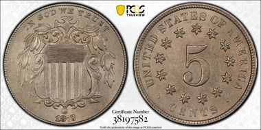 1873 5C Lg/Sm 3 FS-1301 MS62