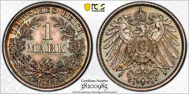 1911-E Mark J-17 MS66