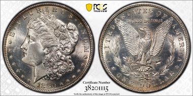 1880-S $1 MS63