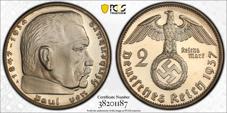 Cert 38201187 - Coin Image