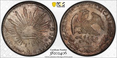 1889-Pi MR 8 R Pi80 MS65