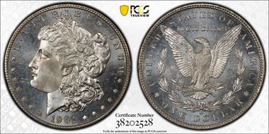 1901-O $1 MS65PL