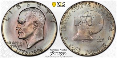 1976-D $1 Type 1 MS67