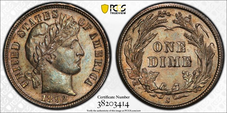 Cert 38203414 - Coin Image