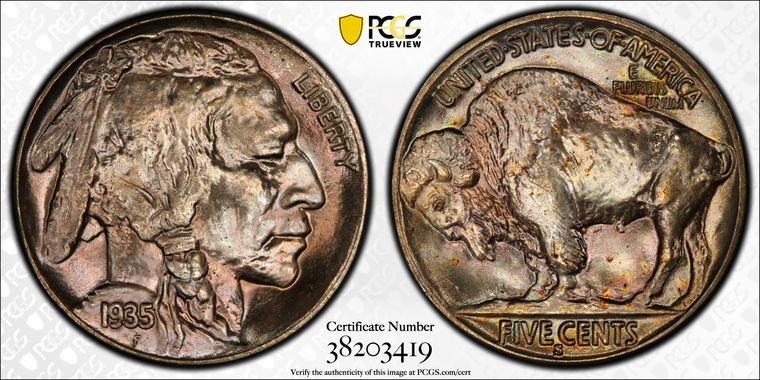 Cert 38203419 - Coin Image