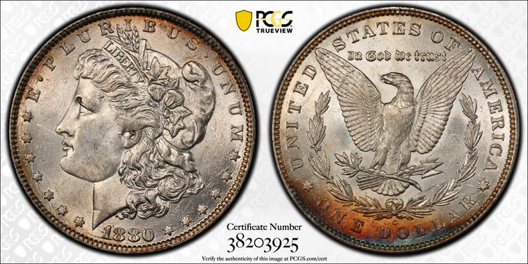 Cert 38203925 - Coin Image