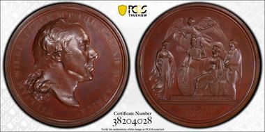 1807 Medal Eimer-983 BHM-627 Bronzed AE SP65