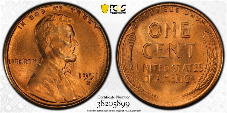 Cert 38205899 - Coin Image