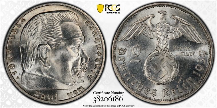 Cert 38206186 - Coin Image