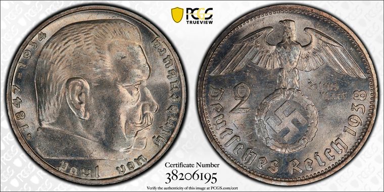 Cert 38206195 - Coin Image