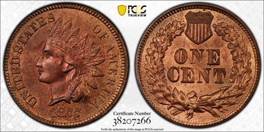 1877 1C MS64RB